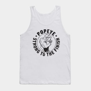 Popeye strong to the finish Tank Top